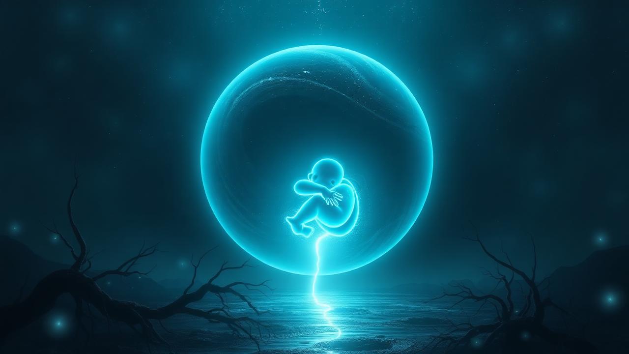 The Teme-Biri doctrine — a soul curled in the cosmic womb