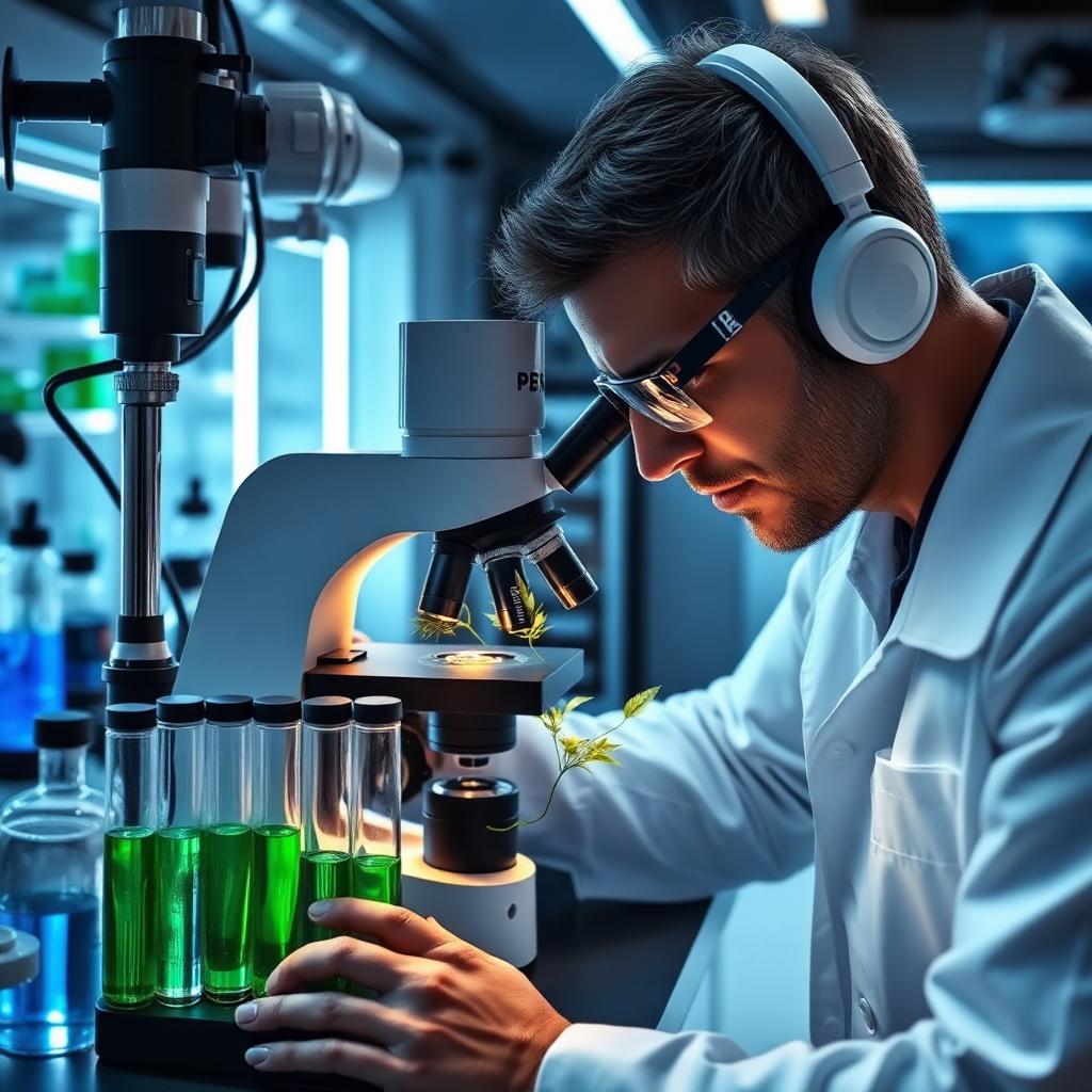 Marine biotechnology research