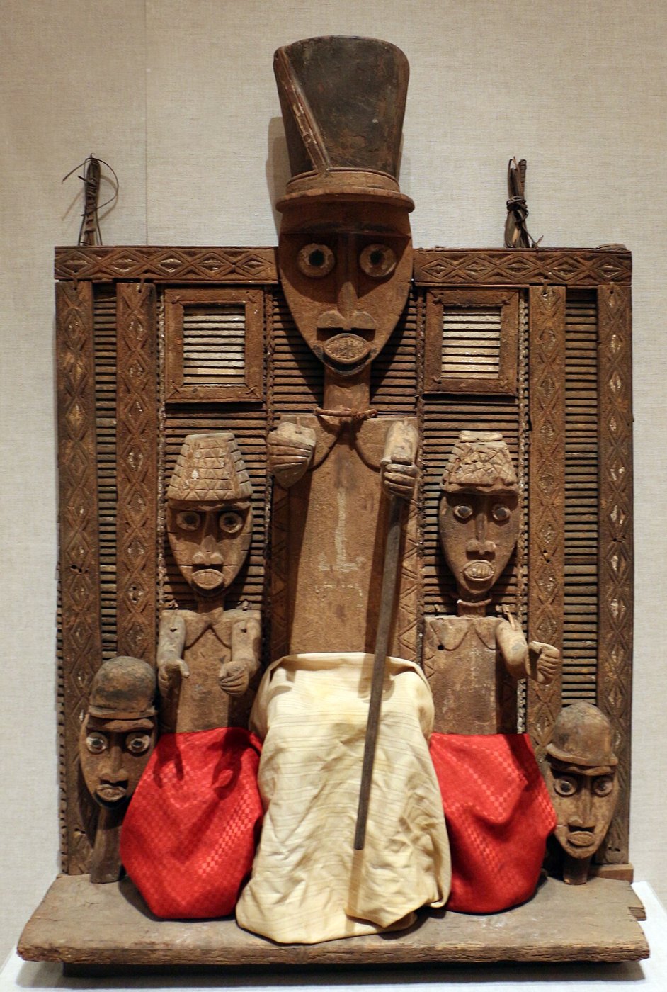 Figure Screen (Duein Fubara), Art Institute of Chicago